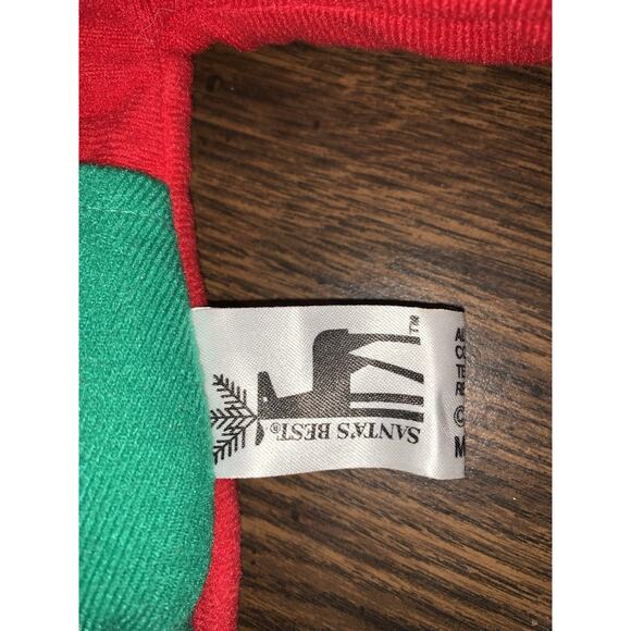 Vtg 2 Rennoc Santa's Best Plush Elf Raggedy Boys Christmas Stocking Doll *read* - Picture 8 of 8